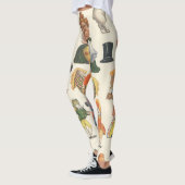 Alice in Wonderland,  Victoriaans Papier Doll Leggings (Links)