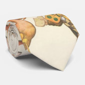 Alice in Wonderland,  Victoriaans Papier Doll Stropdas (Opgerold)