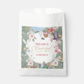 Alice in Wonderland Vintage 1st birthday Bedankzakje (Voorkant)