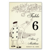 Alice in Wonderland Vintage Elegant Pplay Kaart 6 (Voorkant)