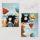 Alice in Wonderland Visitekaartjes (Voorkant / Achterkant)