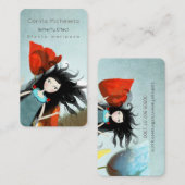 Alice in Wonderland Visitekaartjes (Voorkant / Achterkant)