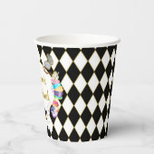 Alice in Wonderland - Vogeldag - Onederland - Papi Papieren Bekers (Achterkant)