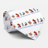 ALICE IN WONDERLAND & VRIENDEN STROPDAS (Opgerold)