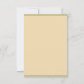 Alice in Wonderland Vrijgezellenfeest Dank u wel Bedankkaart (Achterkant)