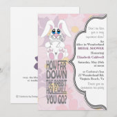 Alice in Wonderland Vrijgezellenfeest Kaart (Voorkant / Achterkant)