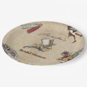 Alice in Wonderland  Vrijgezellenfeest Papieren Bordje (Gekanteld)