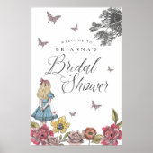 Alice in Wonderland  Vrijgezellenfeest Poster (Voorkant)