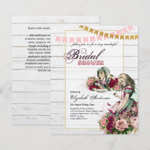 Alice in Wonderland Vrijgezellenfeest Tea Party no