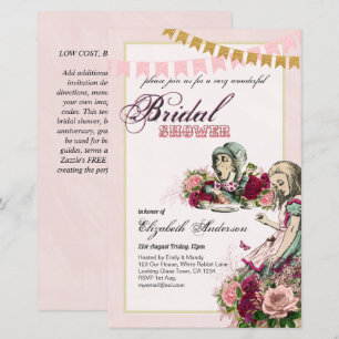 Alice in Wonderland Vrijgezellenfeest Tea Party no