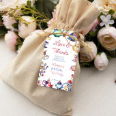 Alice in wonderland vrijgezellenfeest theefeest gu cadeaulabel