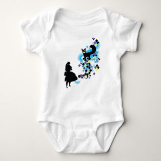 ALICE in WONDERLAND w/Cheshire Romper