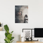 ALICE IN WONDERLAND & "WAAROM ZOU JE VERLATEN" SIG POSTER (Thuiskantoor)