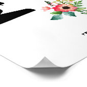 Alice in Wonderland Wall Art, Tea Quote Poster (Hoek)