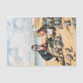  Alice in Wonderland Walrus ontwenningspagina Tissuepapier