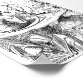 Alice in Wonderland Watch - de Caterpijler Poster (Hoek)