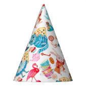 Alice in Wonderland Waterverf Feesthoedjes (Links)