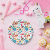 Alice in Wonderland Waterverf Papieren Bordje (Feest)