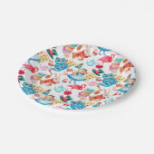 Alice in Wonderland Waterverf Papieren Bordje (Gekanteld)