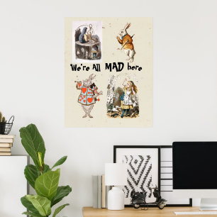 Alice in Wonderland -We zijn allemaal gek hier Poster