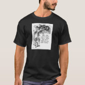 Alice in Wonderland - We zijn allemaal kwaad hier T-shirt (Voorkant)