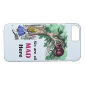 Alice in Wonderland | We zijn hier allemaal MAD Case-Mate iPhone Case (Achterkant (Horizontaal))