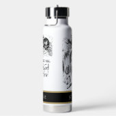 Alice in Wonderland We zijn hier allemaal Mad Waterfles (Rechts)