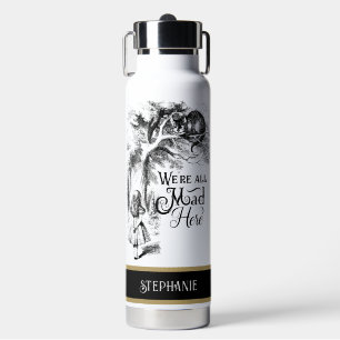 Alice in Wonderland We zijn hier allemaal Mad Waterfles