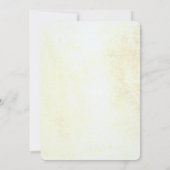 Alice in Wonderland Wedding Invitation Kaart (Achterkant)