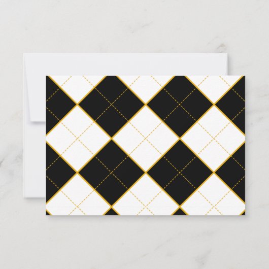 Alice in Wonderland Wedding qr code RSVP Card (Achterkant)