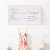 Alice in Wonderland Wedding Spandoek (Insitu)
