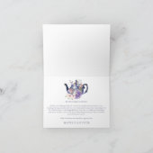 Alice in Wonderland Wedding Wonderland Dank u Bedankkaart (Binnen)