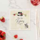 Alice in Wonderland Wegwerpservet Servet (Insitu)