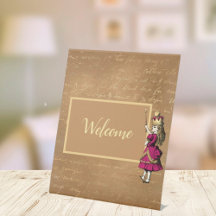 Alice in Wonderland Welkomsttablet