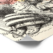 Alice in Wonderland "Wereld van mijn eigen" Poster (Hoek)