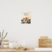 Alice in Wonderland "Wereld van mijn eigen" Poster (Keuken)