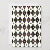 Alice in Wonderland Whimsical Children's Birthday Kaart (Achterkant)