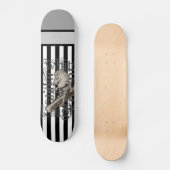 Alice in Wonderland White Knight Grunge Skateboard (Voorkant)