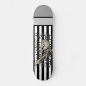 Alice in Wonderland White Knight Grunge Skateboard (Voorkant)