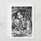  Alice in Wonderland White Knight op Paard (Voorkant)