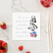  Alice in Wonderland White Paper Napkins Servet (Insitu)