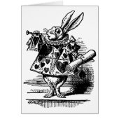  Alice in Wonderland White Rabbit als Herald (Voorkant)