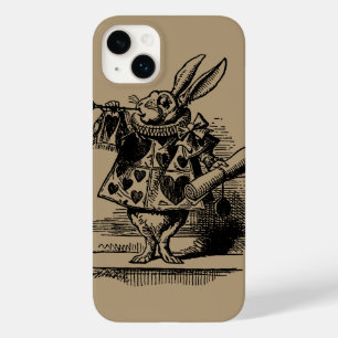  Alice in Wonderland White Rabbit als Herald Case-Mate iPhone 14 Plus Hoesje