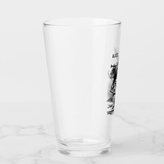  Alice in Wonderland White Rabbit als Herald Glas (Rechts)