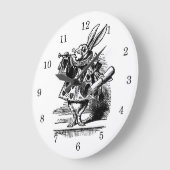 Alice in Wonderland White Rabbit als Herald Grote Klok (Hoek)