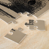  Alice in Wonderland White Rabbit als Herald Legpuzzel (Zijkant)