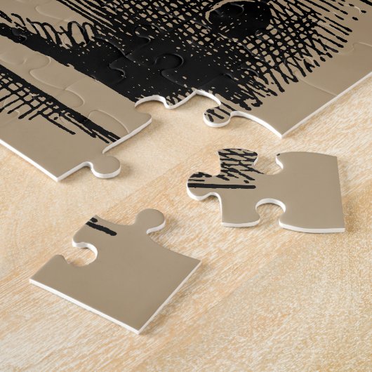  Alice in Wonderland White Rabbit als Herald Legpuzzel (Zijkant)