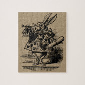  Alice in Wonderland White Rabbit als Herald Legpuzzel (Verticaal)