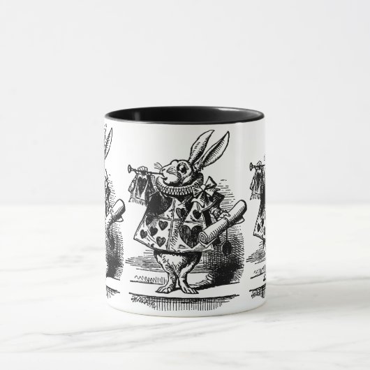 Alice in Wonderland White Rabbit als Herald Mok (Midden)