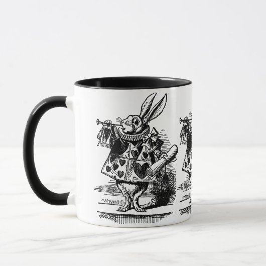  Alice in Wonderland White Rabbit als Herald Mok (Links)
